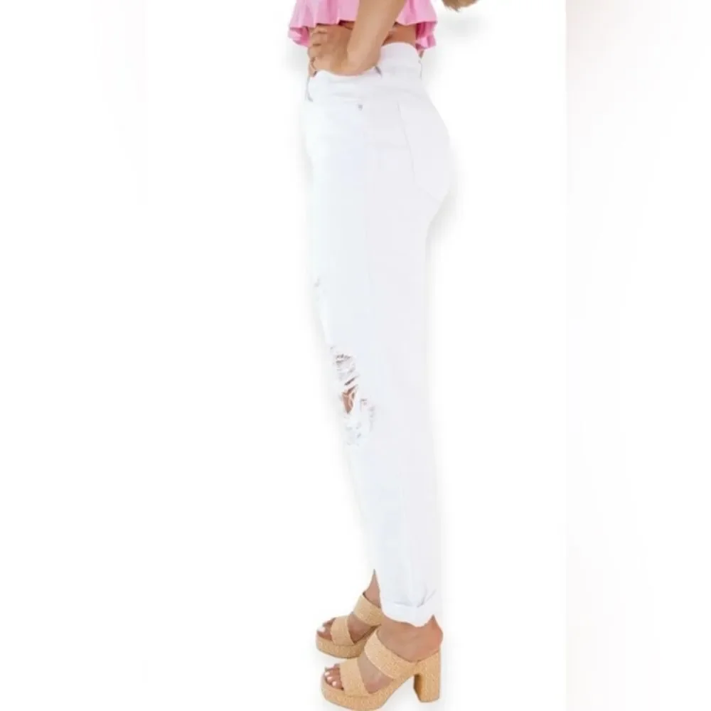 Pistola Presley High Rise Relaxed Roller Jeans Sz 27 NWT - Picture 6 of 10